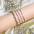 Four Layer Bracelet Stack